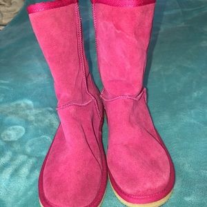 Pink Boots